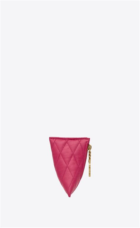 ysl berlingo charm|Berlingo charm in quilted lambskin .